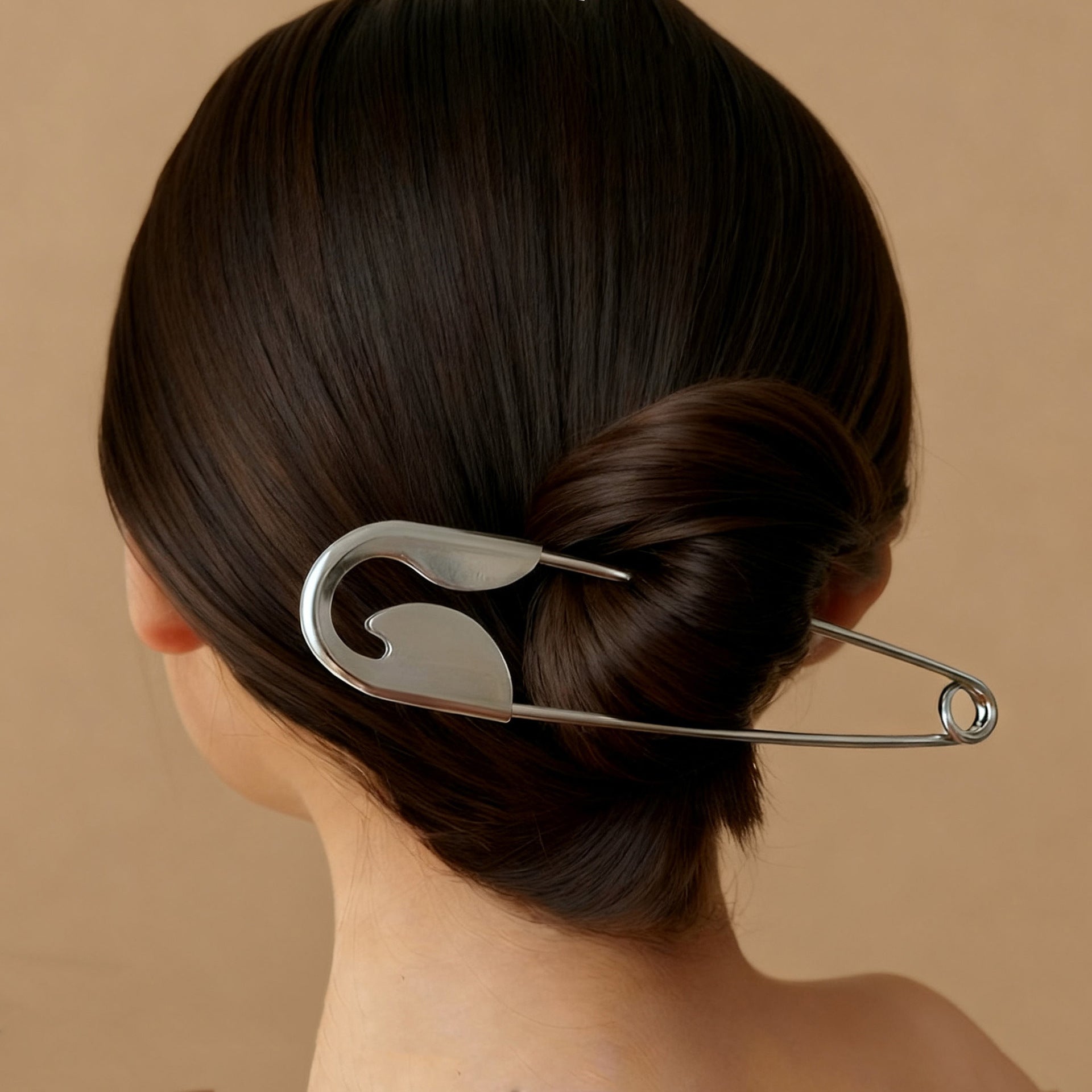 Versatile Safety Pin Hair & Bag Accessory