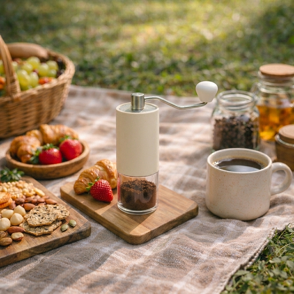 Precision Portable Manual Coffee Grinde