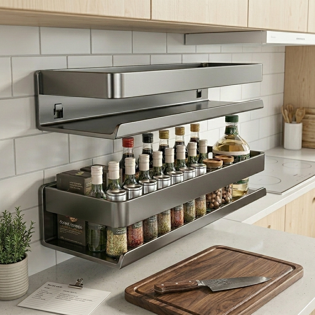 naelieskin Kitchen Wall Rack