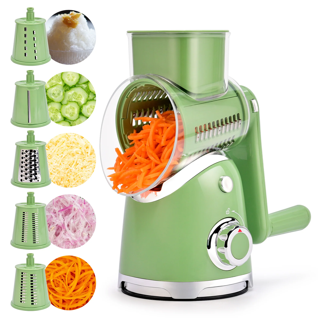 New Rotary Cheese Grater & Vegetable Shredder