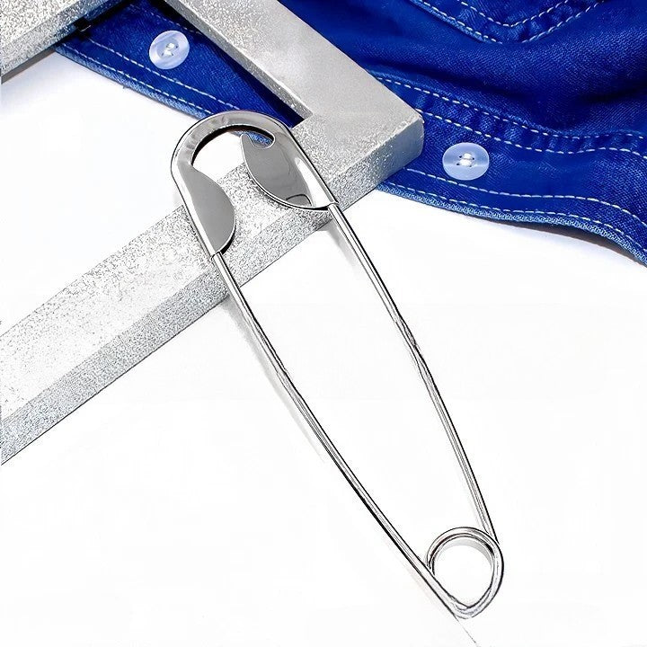 Versatile Safety Pin Hair & Bag Accessory
