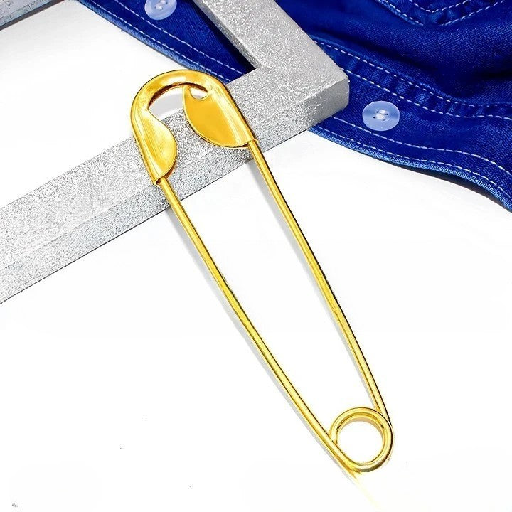 Versatile Safety Pin Hair & Bag Accessory