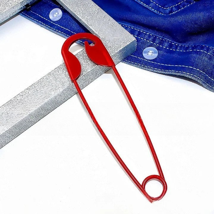 Versatile Safety Pin Hair & Bag Accessory